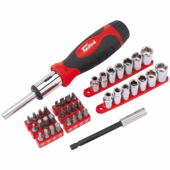 Draper Ratcheting Screwdriver Socket & Bit Set (40 Piece)