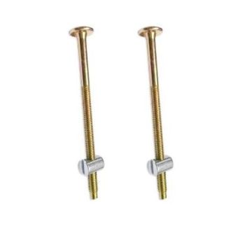 Furniture Allen Head Bolt & Nuts - 6mm x 100mm (Pack of 2)
