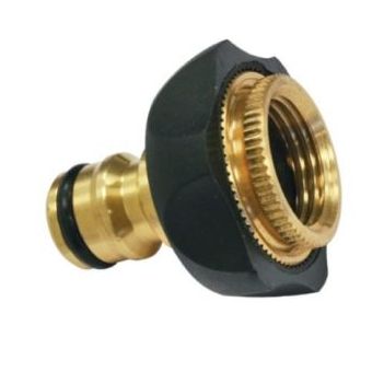 Brass Tap Adaptor 1/2" + 3/4"