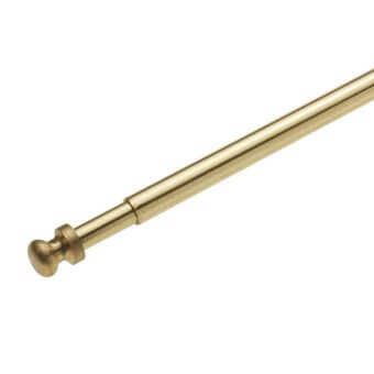 Solid Brass Net Curtain Rods 40cm - 70cm
