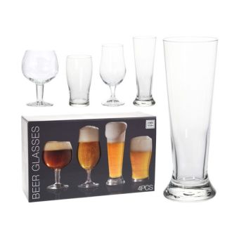 Beer Glasses - Set of 4