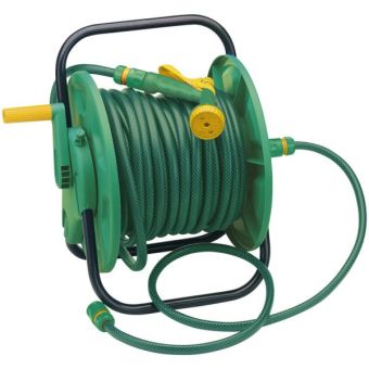 30m Wind Up Garden Hose Reel Kit