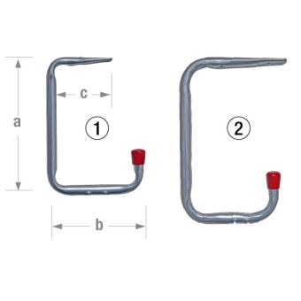 Wall/ceiling Hook 244x148