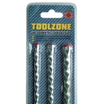 3pcs Masonry Drill Set