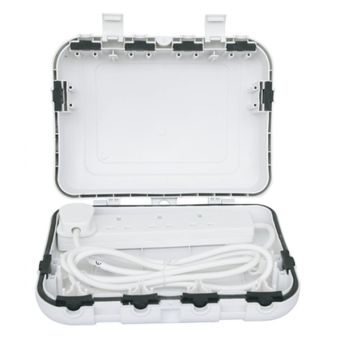 Dencon IP64 Weatherproof Box With 4 Gang 2 Metre Extension Lead