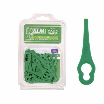 ALM Lawnmower Strimmer Plastic Blades - To Fit Bosch & Qualcast