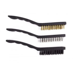 Maxi steel brush - pack of 3