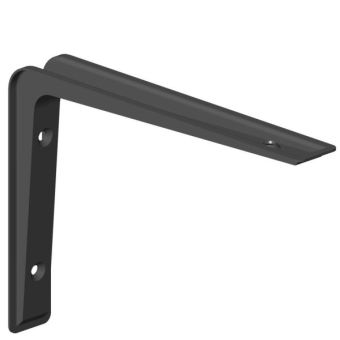 320mm x220mm Alido Steel Bracket Black