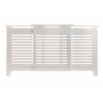 Rhode Island Adjustable Radiator Cabinet White - Medium