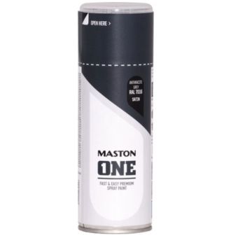 Maston One Spray Paint - Satin Anthracite 400ml