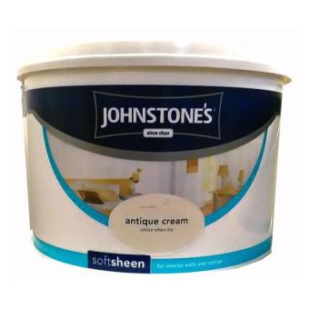 Johnstone's Soft Sheen Emulsion - Antique Cream 10L