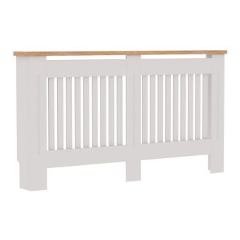 Vida Large White Arlington Radiator Cover