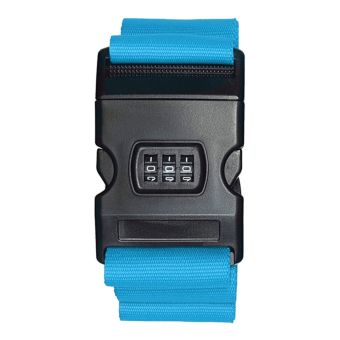Ashley Adjustable Luggage Strap with 3-Digit Combination Lock - Bright Multicolour - 183cm