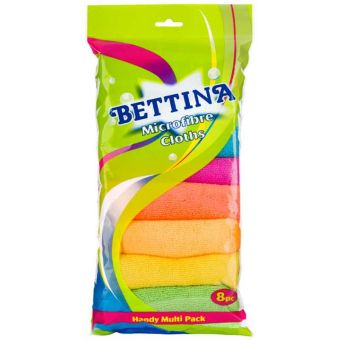 Bettina 8pc Microfibre Cloths
