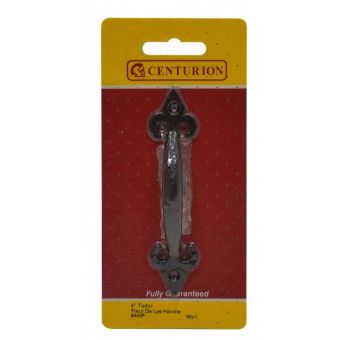 Centurion Fleur De Lys Tudor Door Handle - 100mm