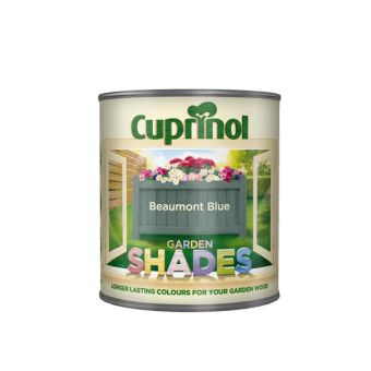 Cuprinol Garden Shades Paint - Beaumont Blue 1L