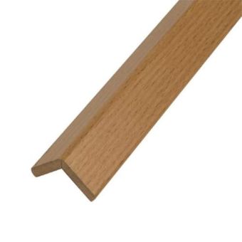 Corner Piece 25 mm x 25 mm - 2.44m - Beech Finish