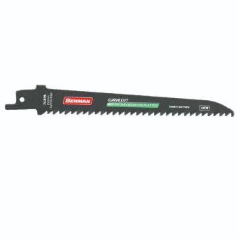Benman Reciprocating Saw Blades for MDF, Kitchen Worktops and Plastics 150mm 5-Pack