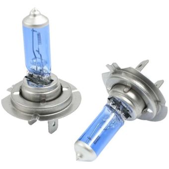 Benson H7 12V 55W Xenon Super White Car Headlight Bulb Set PX26D E4 Approved