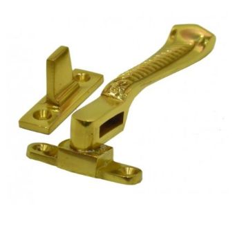 Georgian Casement Fastener - 4 1/4"