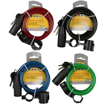 Bike Cable Lock with Bracket included