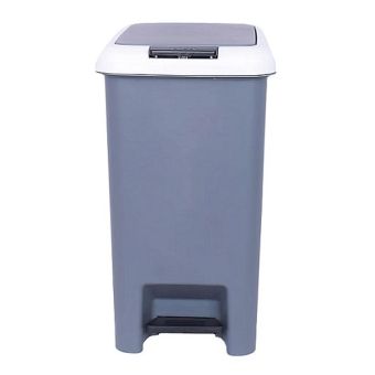 Fairmont 15L Double Opening Pedal Bin - Grey