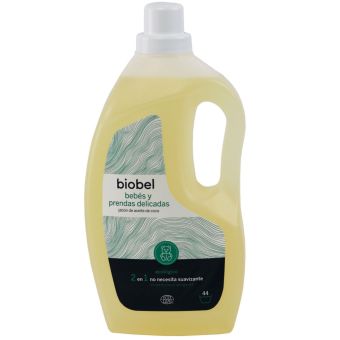 Biobel Organic Baby Laundry Liquid 1.5L – Hypoallergenic Detergent for Sensitive Skin and Cloth Nappies