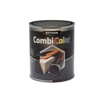 Rust-Oleum CombiColor® Metal Paint - Black Gloss 750ml