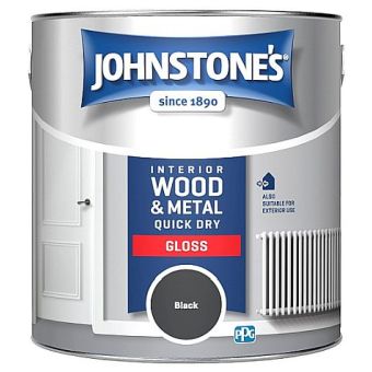 Johnstone's Quick Dry Gloss - Black