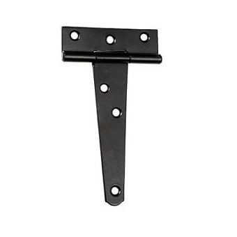 6" Japd Black Tee Hinge