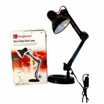 Black Hobby Desk Lamp - 40W E27 Fitting