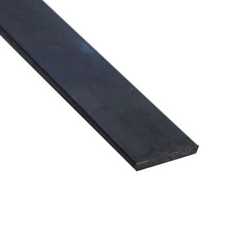 Black Varnished Hot-rolled steel Flat Bar 14mm x 5mm x 1m