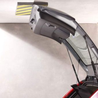 Black & Yellow Wall Protector 50x25x2.5cm