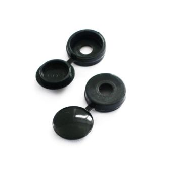 Black Screw Cover Caps