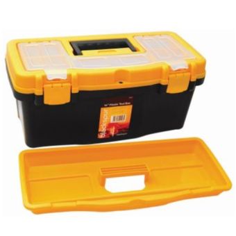 BlackSpur 16" Plastic Tool Box