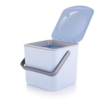 Pastel Blue Minky Food Caddy