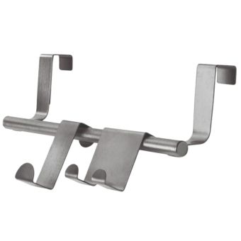 Blue Canyon HK8210 Stainless Steel Overdoor Hook Set - 3 Pieces