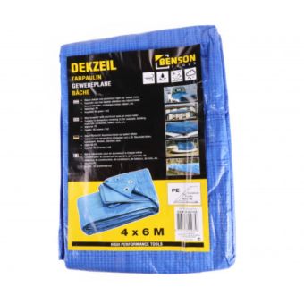 Blue Tarpaulin 4 x 6m