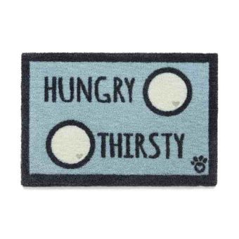 Howler & Scratch Hungry Blue Floor Mat - 40 x 60cm