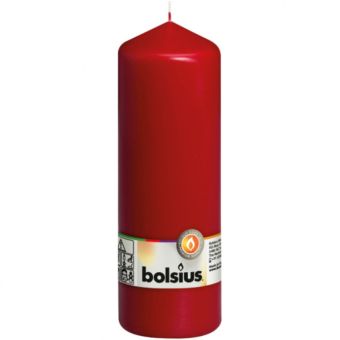 Bolsius Candle 21.5cm x 6cm - Bourdeaux