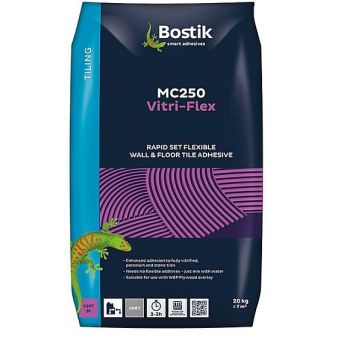 Bostik MC250 Wall & Floor Tile Adhesive Grey - 20kg