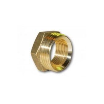 Brass Reduction Brass Transition - 1/2 x 1/4