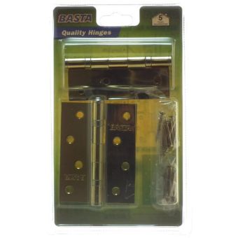 Basta 2pc Brass Ball Bearing Hinges