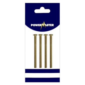 Powermaster Brass Socket Screws - 50mm