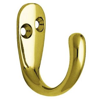 Brassed Robe Hook