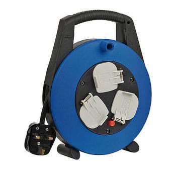 Vario-Line Cable Box 3-Gang Black & Blue - 5m 1.5