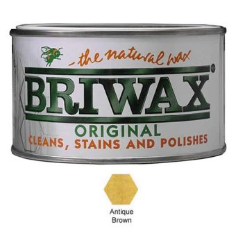 Briwax Original Wax Polish - Antique Brown 400g