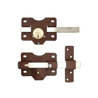 CAYS Bolt Lock Outside Lock 50mm Barrel Brown