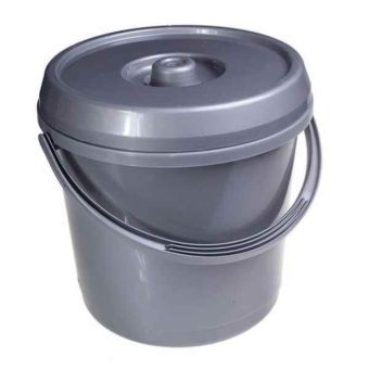 Plastic Bucket & Lid - 14L