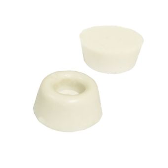 Toilet Seat Buffer Pad - White 19mm